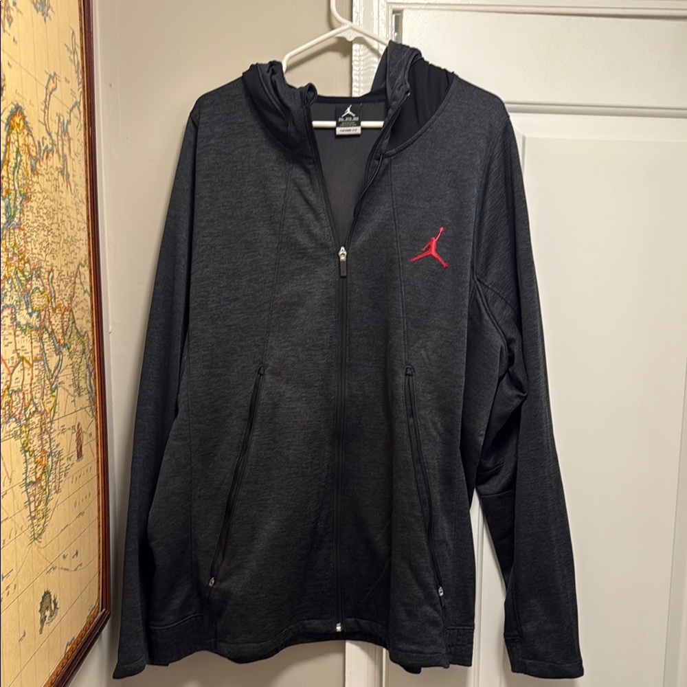 Jordan Men's Black Full-Zip Hoodie 3XL